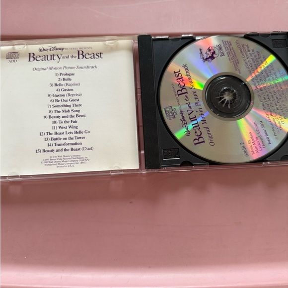 Walt Disney | Beauty and the Beast Soundtrack | Vintage CD - Picture 2 of 3